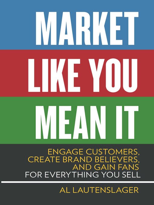 Cover image for Market Like You Mean It